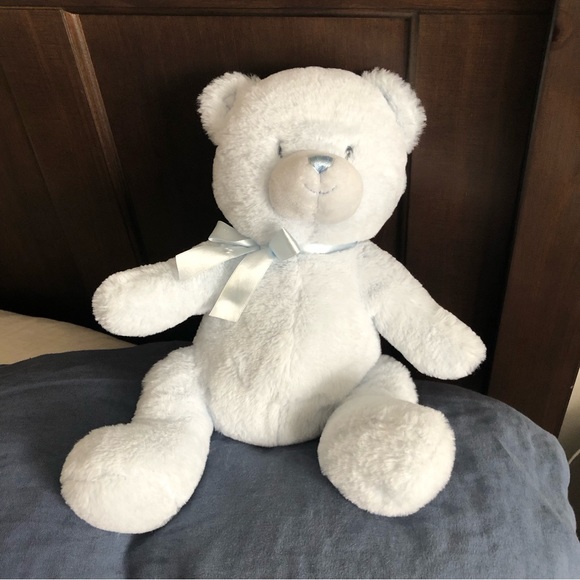 Gund Light Blue Teddy Bear - Picture 1 of 5